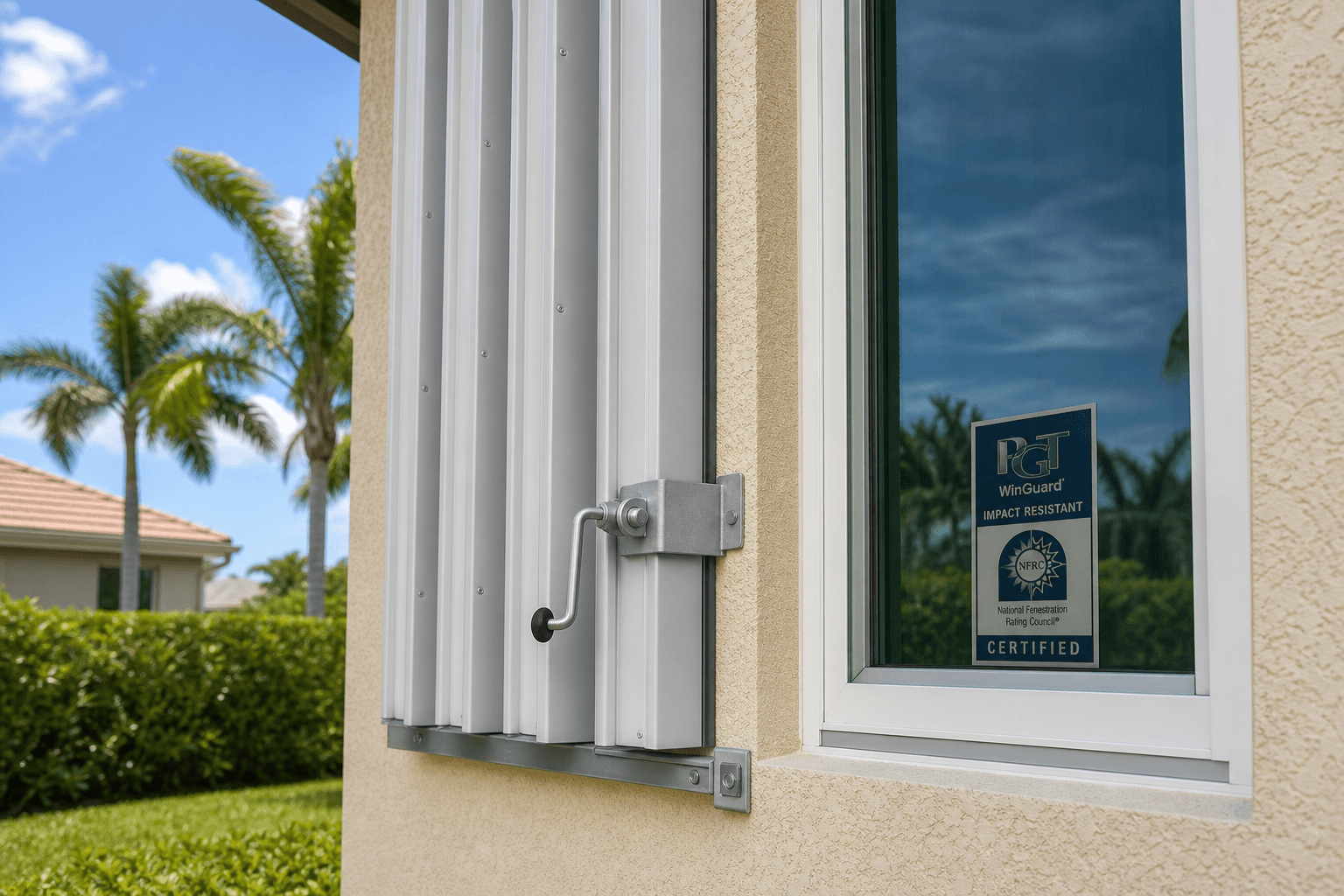 Opening protection inspection of impact-rated windows and shutters